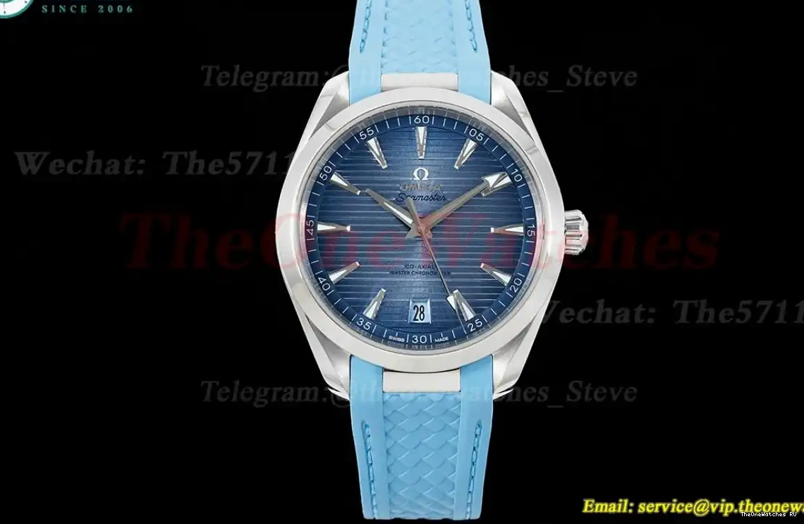 Super Dial VSF Clone RU SS 41mm Dark Terra 150m Aqua Blue A8900 0425